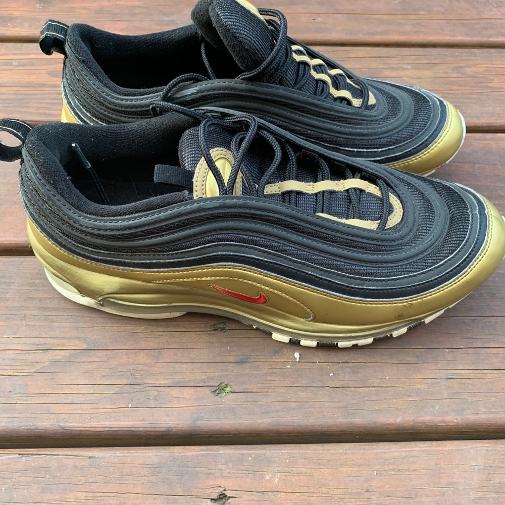 Nike Air Max 97 Black Metallic Gold